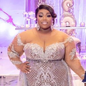 Plus Size Wedding Gown Reception